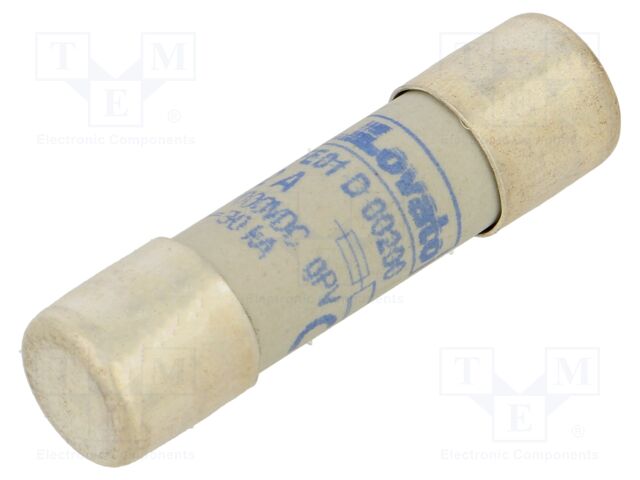 Fuse: fuse; 2A; 1kVDC; gPV; 10x38mm