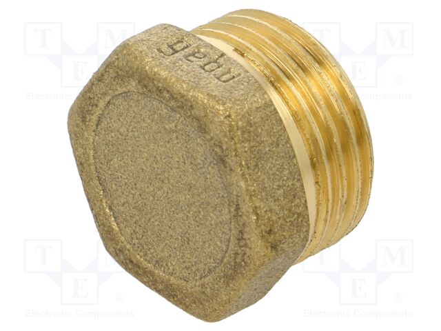 Hexagonal; max.6bar@<90°C,max.16bar@10°C÷30°C; brass CW617N