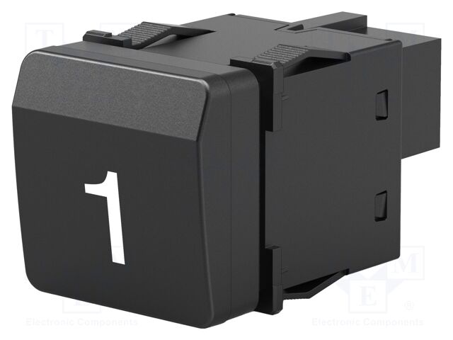 Switch: push-button; Pos: 2; SPST-NO; 0.05A/12VDC; OFF-(ON); 09