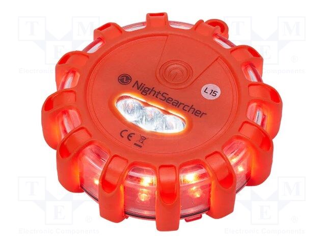 Lamp: warning; IP67; Pulsar AAA; emergency services; 340mm; red