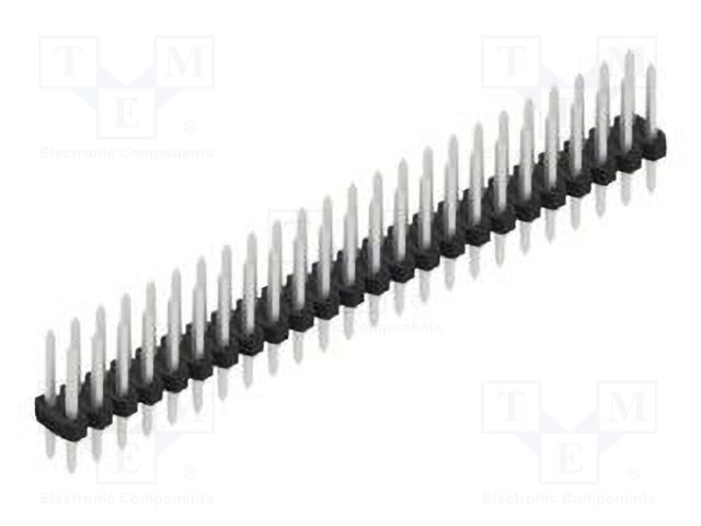 Connector: pin strips; pin header; male; PIN: 48; 2mm; THT; 2x24