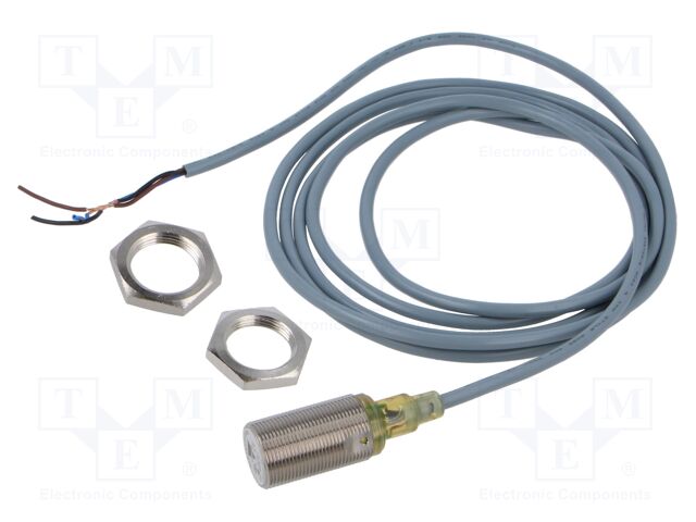 Sensor: inductive; 0÷8mm; 10÷36VDC; M18; Connection: lead 2m; IP67