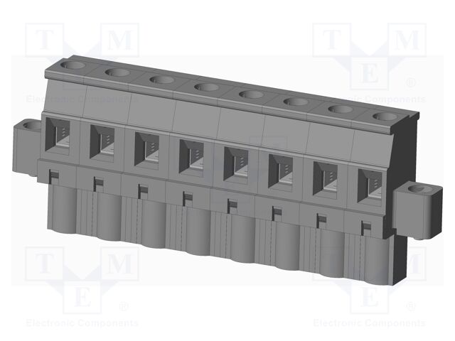 Connector: pluggable terminal block; plug; female; angled 90°