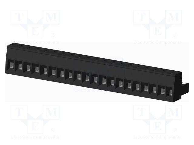 Connector: pluggable terminal block; plug; female; straight; 5mm