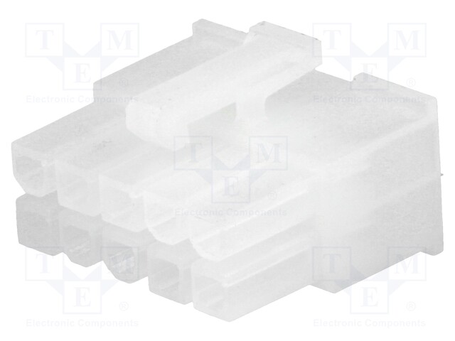 Plug; wire-wire/PCB; female; Mini-Fit Jr; 4.2mm; PIN: 10; for cable