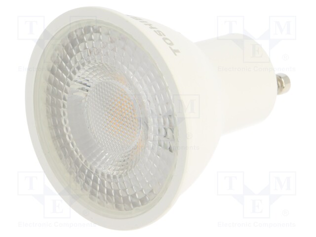 LED lamp; warm white; GU10; 230VAC; 450lm; 5.5W; 38°; 3000K
