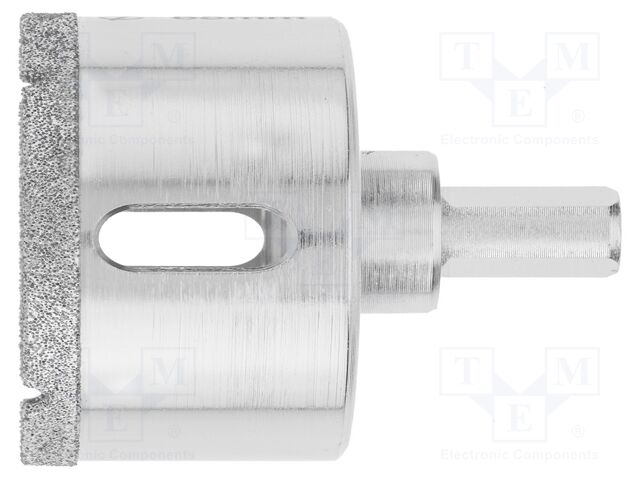 Hole saw; 44mm; Drill Bit: diamond; Holder: hexagonal