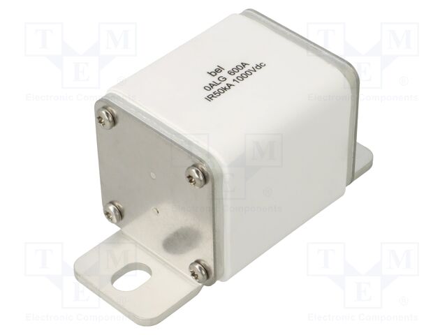 Fuse: fuse; quick blow; 600A; 1kVDC; ceramic