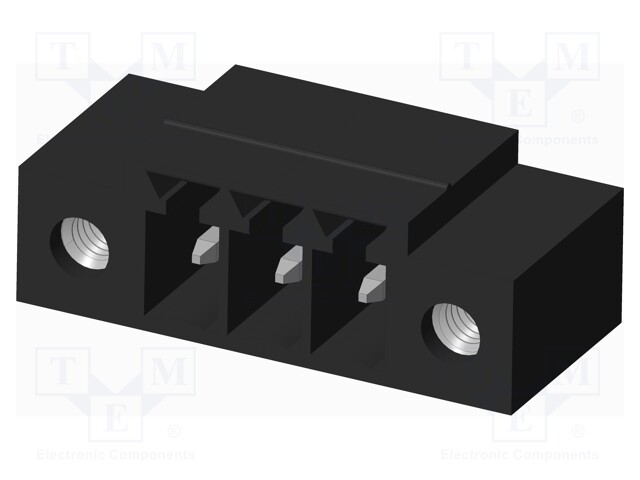 Connector: pluggable terminal block; socket; male; on PCBs