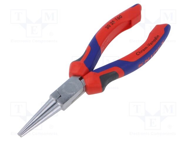 Pliers; flat,elongated; 160mm