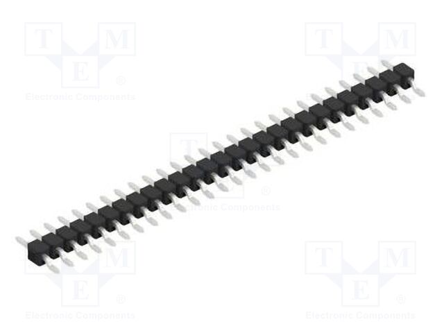 Connector: pin strips; pin header; male; PIN: 27; 2.54mm; SMT; 1x27