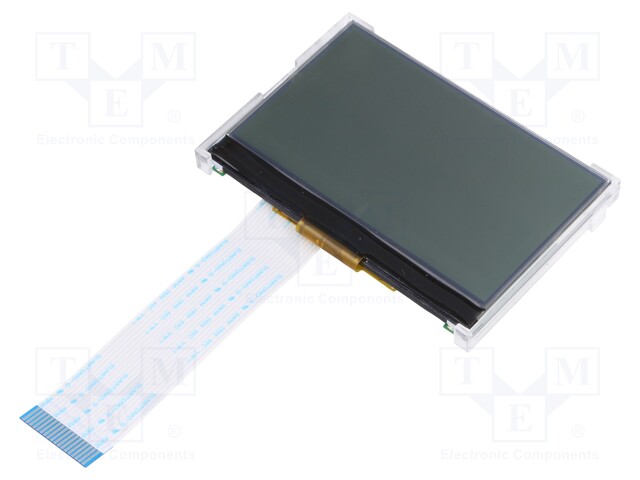Display: LCD; graphical; 128x64; FSTN Positive; 80x54x9.7mm; LED