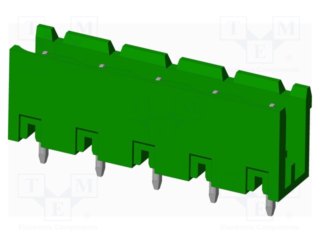 Connector: pluggable terminal block; socket; male; straight; THT