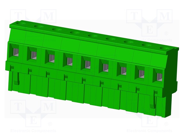 Connector: pluggable terminal block; plug; female; angled 90°