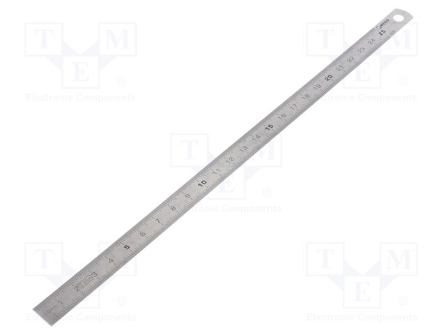 Ruler; L: 250mm; Width: 13mm