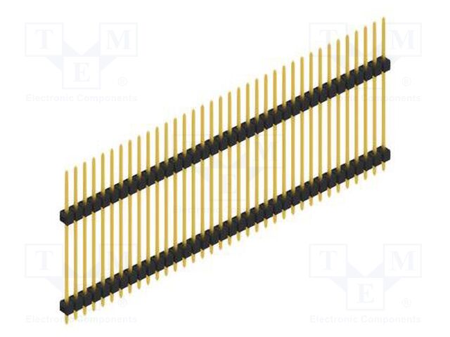 Connector: pin strips; pin header; male; PIN: 36; 2.54mm; THT; 1x36