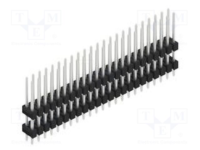 Connector: pin strips; pin header; male; PIN: 46; 2.54mm; THT; 2x23