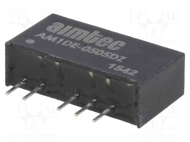 Converter: DC/DC; 1W; Uin: 4.5÷5.5V; Uout: 5VDC; Uout2: -5VDC; SIP7