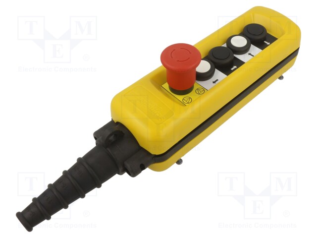 Control station; Harmony XAC; No.of butt: 5; mushroom,round; IP65