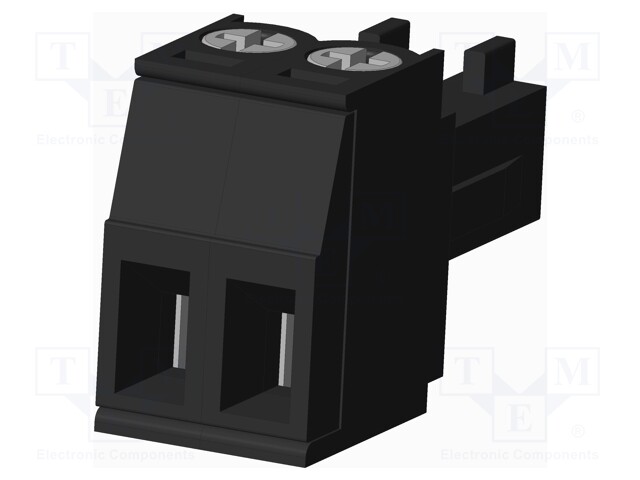 Connector: pluggable terminal block; plug; female; straight; 300V