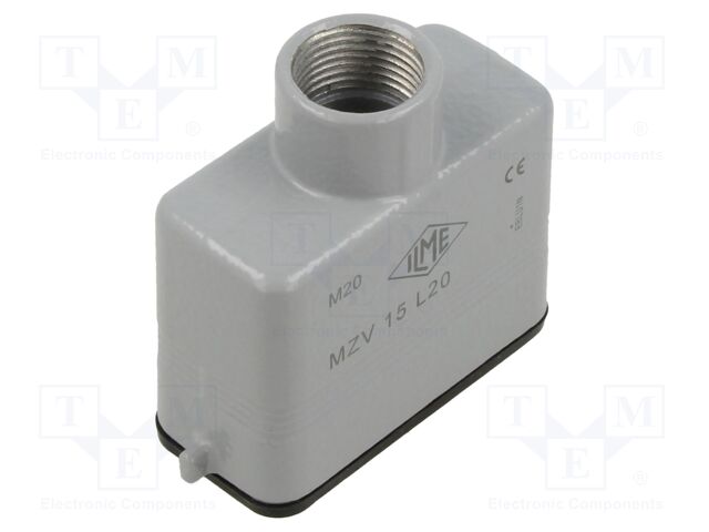 Enclosure: for HDC connectors; IL-BRID; size 49.16; M20; 49x16mm