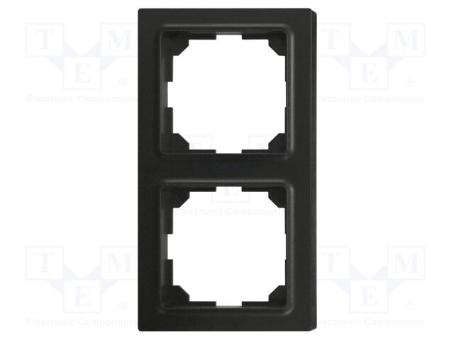 Mounting frame; intelligent house; E-Design55; matte anthracite