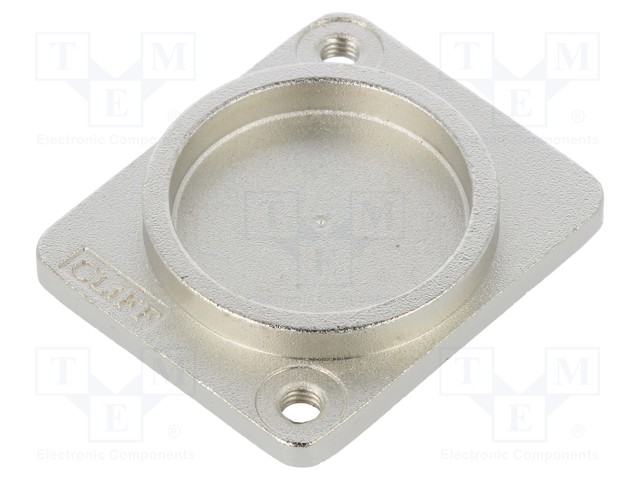 Protection cap; silver; metal; Case: XLR standard; D: 3mm