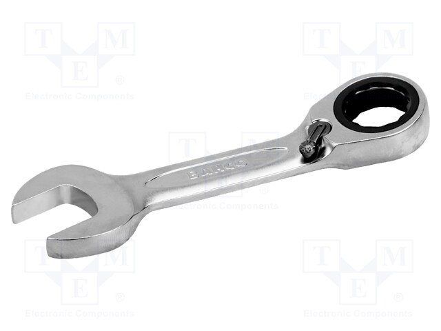 Key; combination spanner,with ratchet; 19mm; Overall len: 139mm