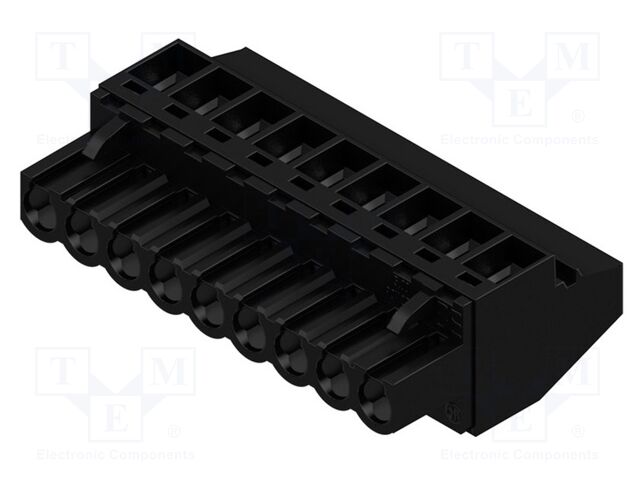 Pluggable terminal block
