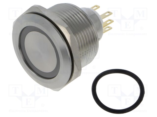 Switch: vandal resistant; Pos: 2; SPDT; 3A/220VAC; 5A/24VDC; IP65