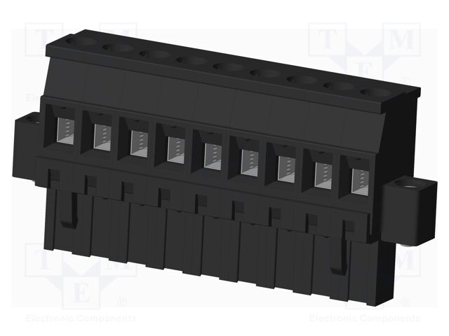 Connector: pluggable terminal block; plug; female; angled 90°