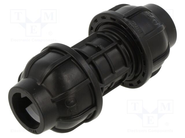 Splice terminal: clamping; Øout: 20mm; Øin: 20mm; for PE pipes
