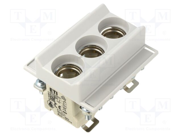 Fuse base; D02; 63A; 400VAC; Poles: 3; 400VDC