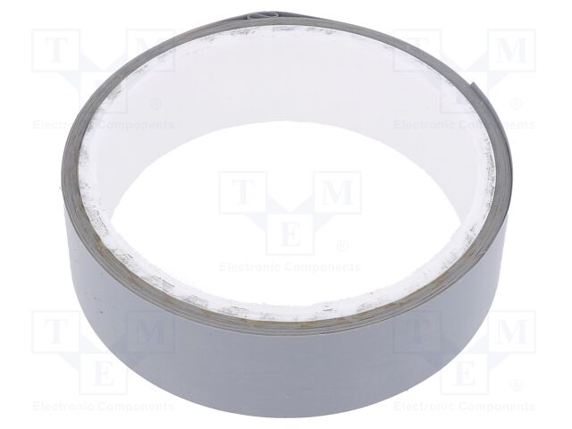 Tape: heat transfer; W: 25mm; L: 5m; Thk: 0.15mm; 0.9W/mK; glueless