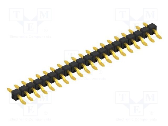Connector: pin strips; pin header; male; PIN: 20; 2.54mm; SMT; 1x20