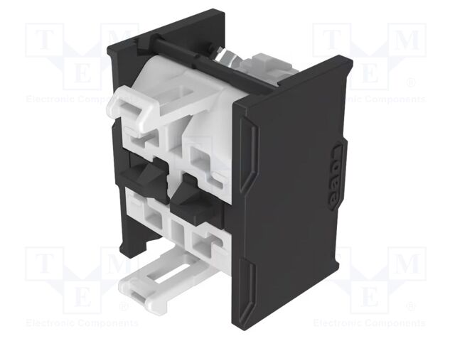 Contact block; 22mm; OptoHiT; front fixing; lugs-ring terminals