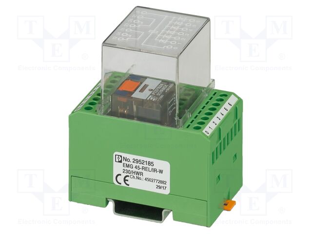 Relay: interface; Mounting: DIN