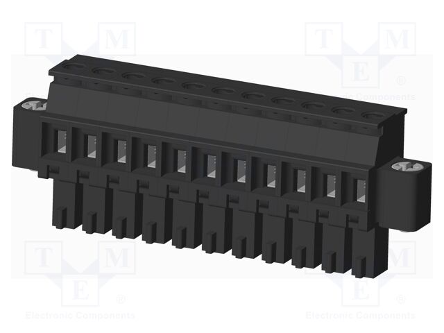 Connector: pluggable terminal block; plug; female; angled 90°