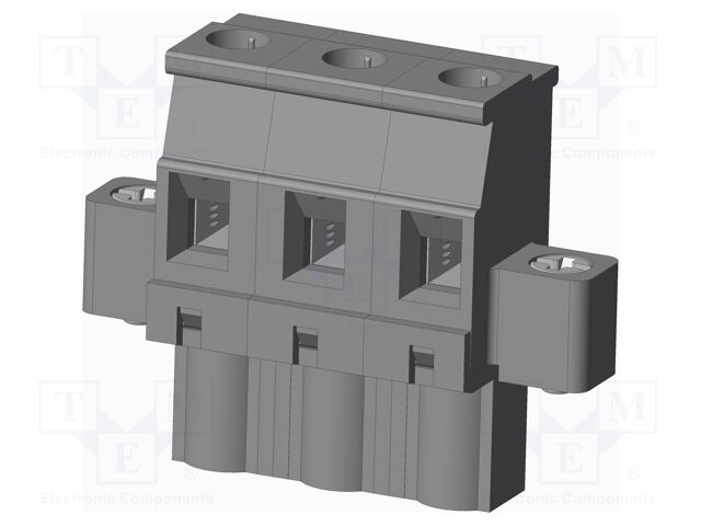 Connector: pluggable terminal block; plug; female; angled 90°