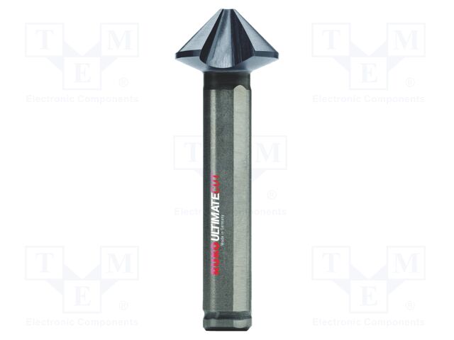 Countersink; high speed steel cobalt HSS-Co; Ø: 19mm; 3-surface