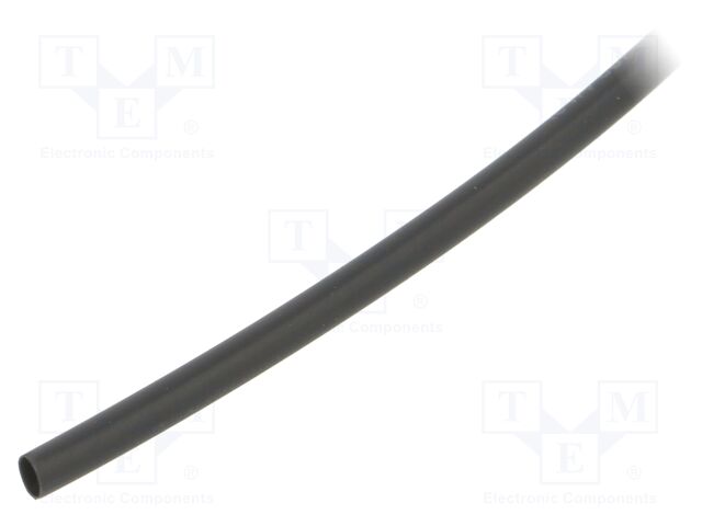 Protective tube; Mat: PVC; black; -20÷105°C; Øint: 8.26mm; L: 76.2m