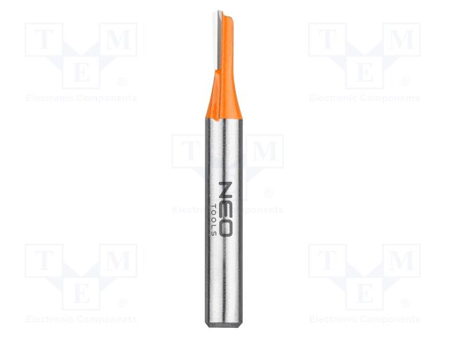 Fast cutting mill; Ø: 3.96mm; Ø: 6mm; end mill; Cutting edges: 1