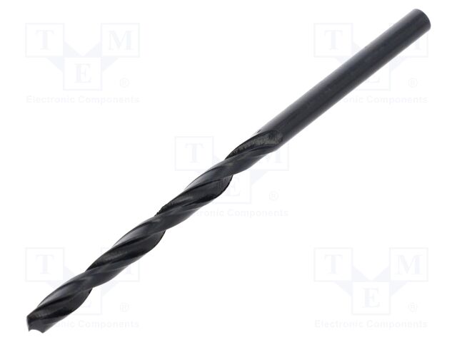 Drill bit; for metal; Ø: 3.7mm; high speed steel