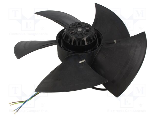 Fan: AC; axial; 230VAC; Ø352x109.8mm; ball bearing; 910rpm; IP44