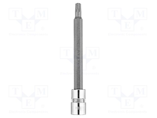 Socket; socket spanner,Torx®; TX27; 1/4"; 87mm; long