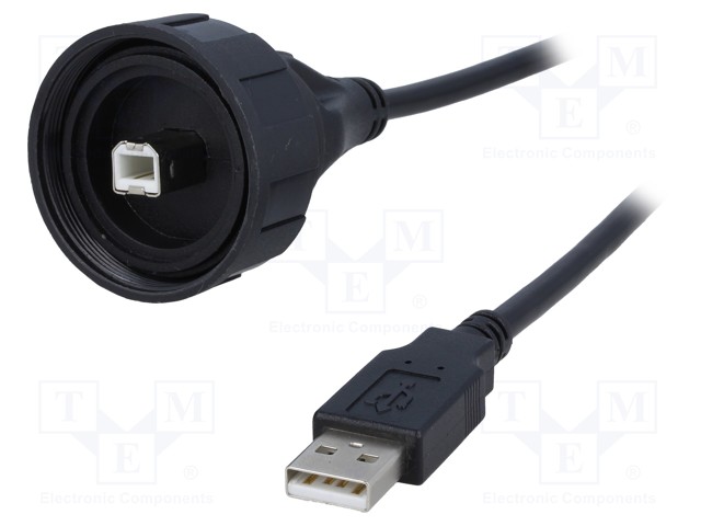 Adapter cable; USB A plug,USB B plug (sealed); USB Buccaneer