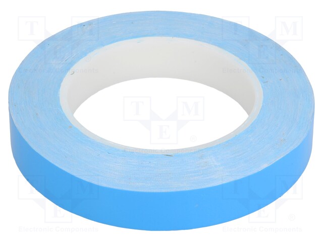 Tape: heat transfer; W: 19mm; L: 25m; D: 0.2mm; 800mW/mK; LDPE; 6kV/mm
