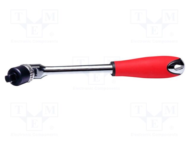 Rattle; 3/8"; with joint,with switch; 257mm; Teeth: 36