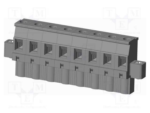 Connector: pluggable terminal block; plug; female; angled 90°