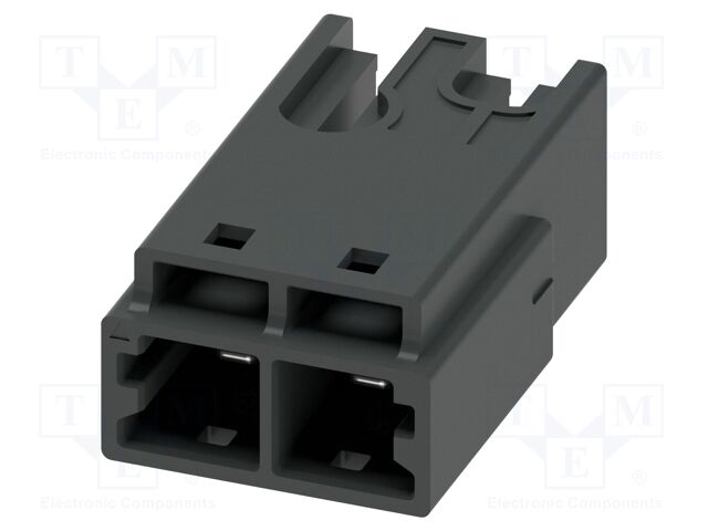 PCB headers, nominal cross section: 4 mm2, color: black, nom